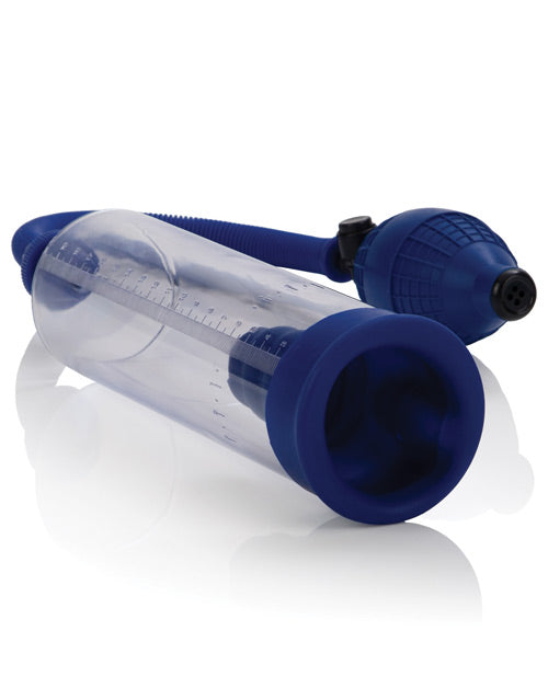 Basic Essentials Blue Pump: Your Invitation to Intense Pleasure Product Image.