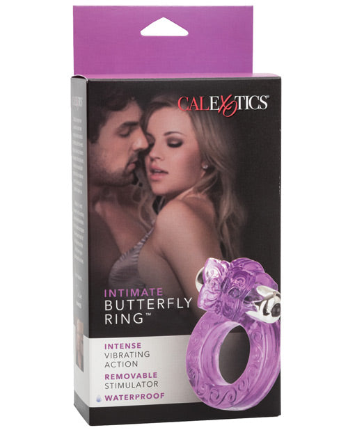 Anillo íntimo de mariposa - Púrpura Product Image.