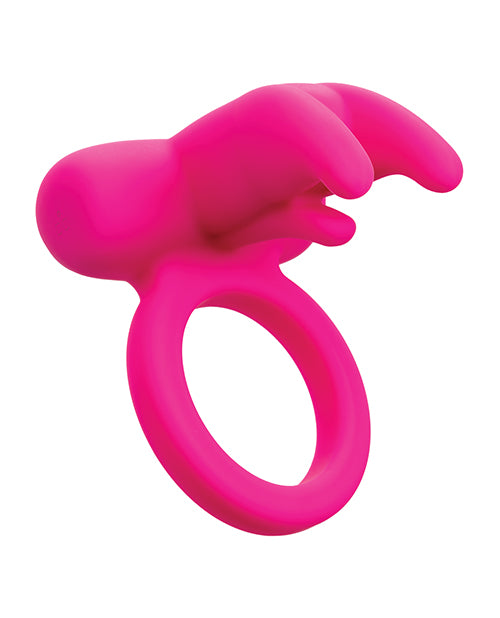 Silicone Rechargeable Triple Clit Flicker in Pink Product Image.