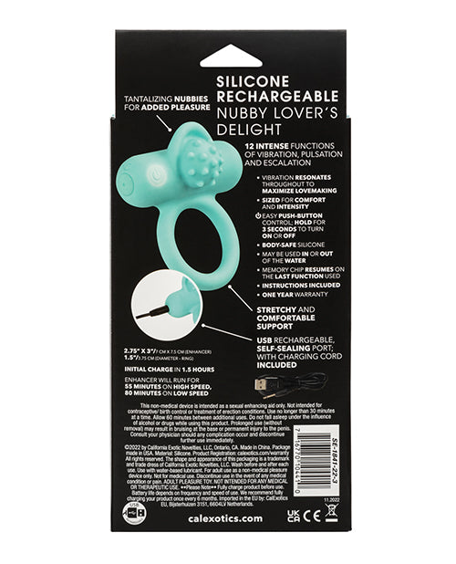 Silicone Rechargeable Nubby Lover's Delight: A Journey to Ecstasy Product Image.