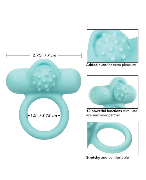 矽膠充電傻瓜情人的喜悅 - 12 種強烈振動功能 Product Image.