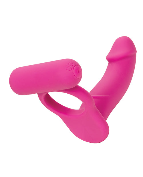“矽膠可充電雙潛水器 - 粉紅色” Product Image.