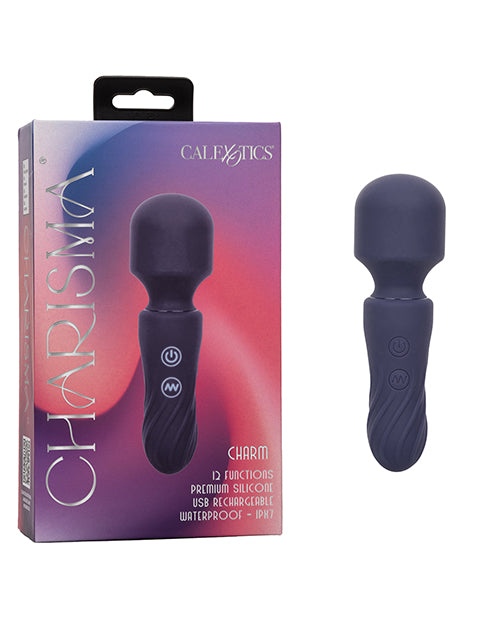 Charisma Charm Massager in Blue - Your Portable Pleasure Companion - featured product image.