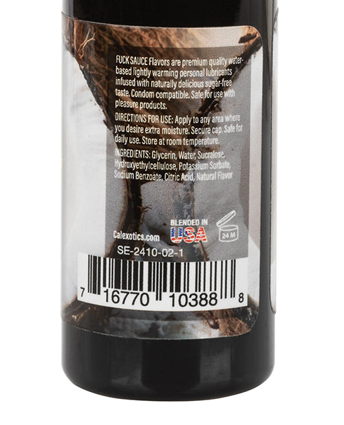 Fuck Sauce 椰子味水性潤滑劑 - 2 盎司 Product Image.