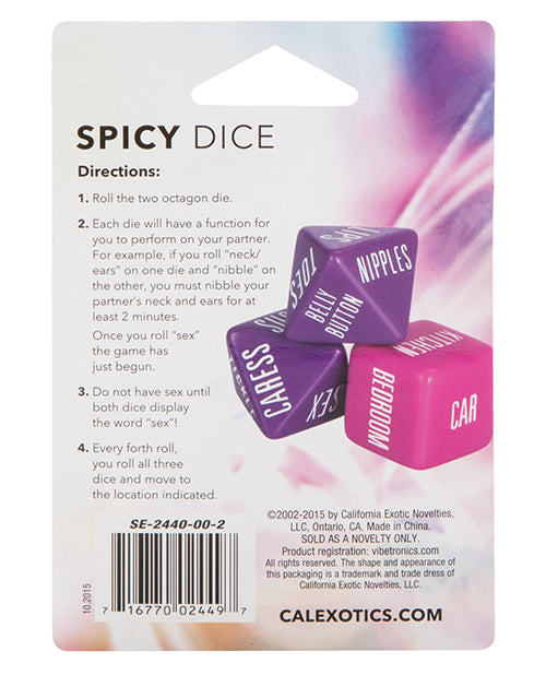 Spicy Dice: Erotic Adventure Game Product Image.