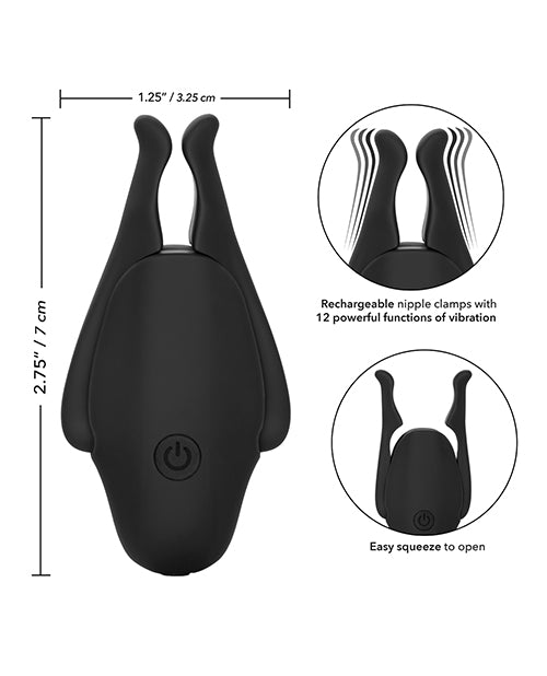 Rechargeable Nipplettes: Adjustable, Waterproof & Thrilling Product Image.