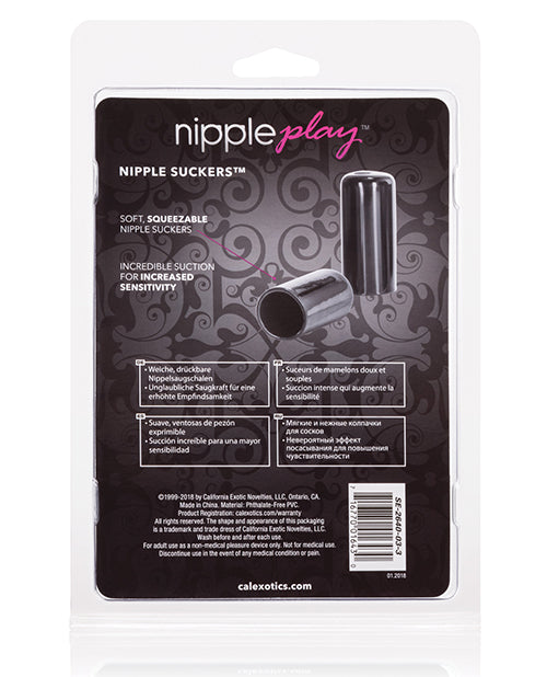 Chupadores de pezones Nipple Play - Negro Product Image.