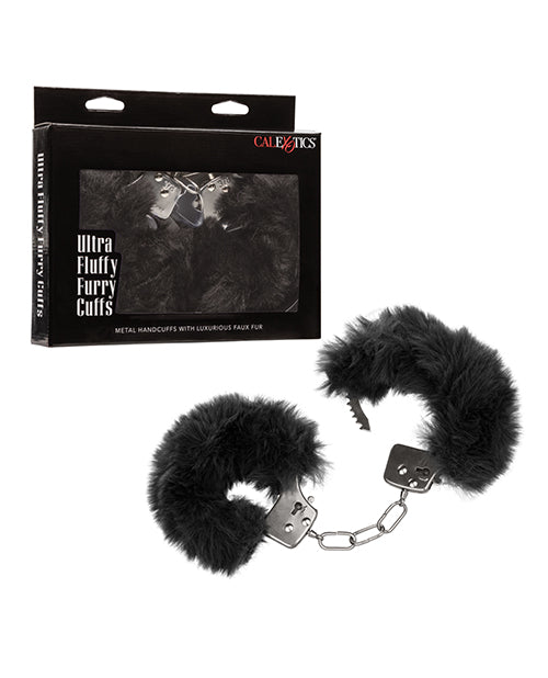 Purple Ultra Fluffy Furry Cuffs: Indulge in Opulence Product Image.