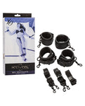 Nocturnal Collection Adjustable Bed Restraints in Black