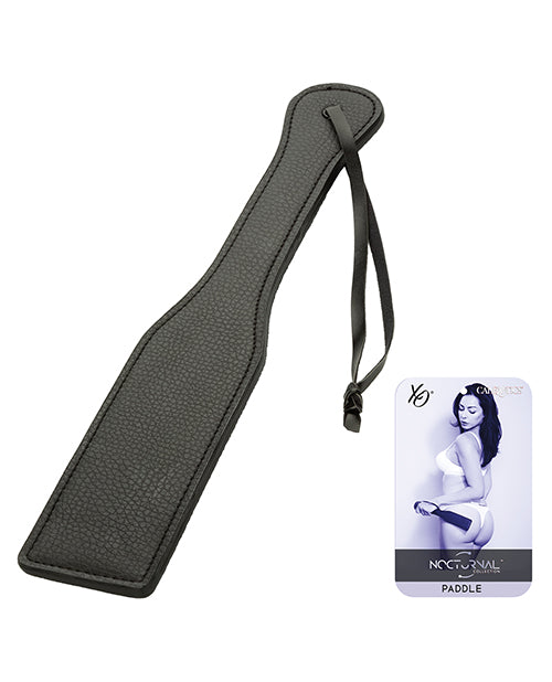 Nocturnal Collection Stitched Paddle - Black: Embrace Your Desires - featured product image.