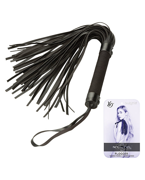 Shop for the Nocturnal Collection Flogger - Black at My Ruby Lips