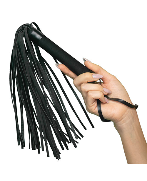 Nocturnal Collection Flogger - 黑色：感官探索之旅 Product Image.