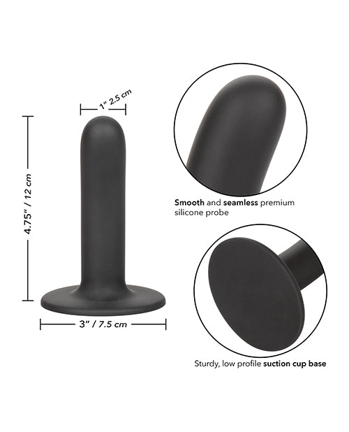 Sonda suave Boundless de 4,75" - Negra: experiencia de placer definitiva Product Image.