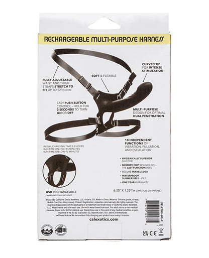 Boundless 10-Function Rechargeable Pleasure Harness