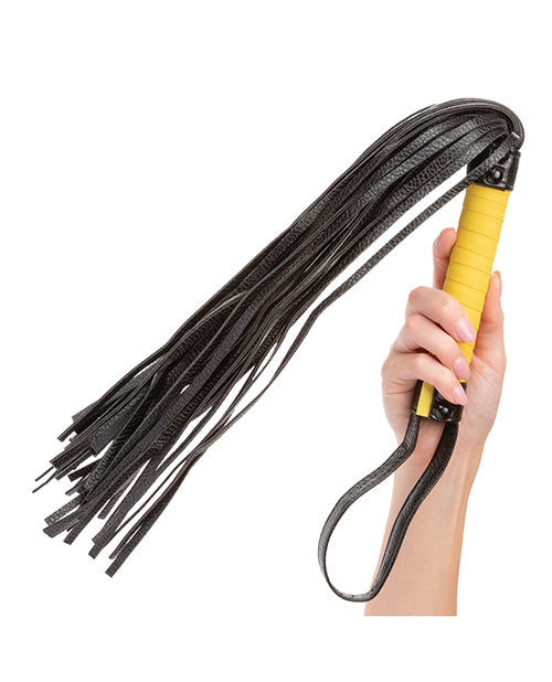 Boundless Vegan Leather Flogger: The Art of Sensual Exploration Product Image.