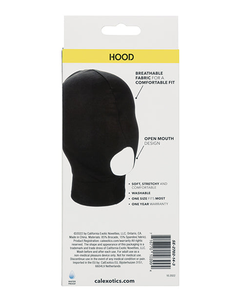CalExotics Boundless Hood: Máscara de placer sensorial Product Image.
