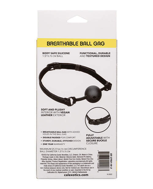 Boundless Breathable Ball Gag: Sensationally Comfortable & Erotic Product Image.