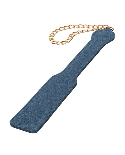 Paleta Ride 'Em Premium Denim Collection: el accesorio de juego definitivo para BDSM Product Image.