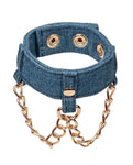 Ride 'Em Premium Denim Wrist Cuffs