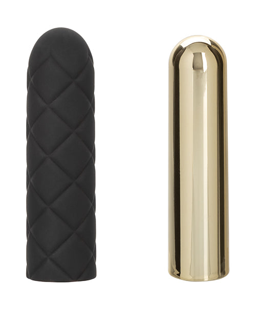 Raven Quilted Seducer Mini Massager: Unleash Your Desires Product Image.