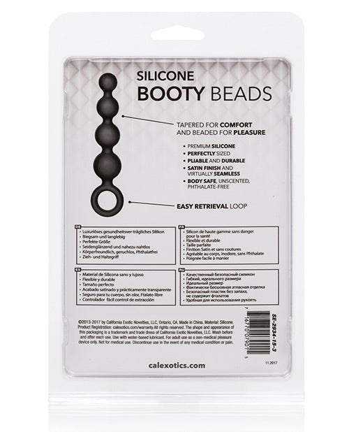 Calexotics Silicone Booty Beads - Descubre el placer y la intimidad Product Image.