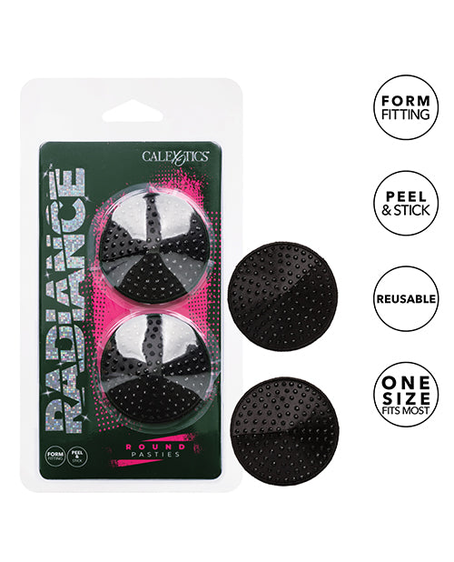 Radiance Black Gem Pasties Product Image.