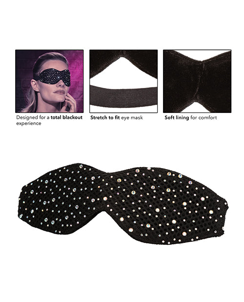 Radiance Blackout Eye Mask: Sensory Pleasure & Total Blackout Experience Product Image.