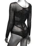 Radiance Rhinestone Mesh Body Suit