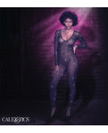 Radiance Black Crotchless Full Body Suit