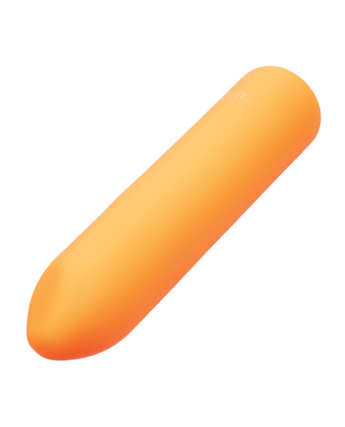 Kyst Fling Petite Massager: Vibrant Orange Pleasure On-The-Go Product Image.