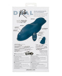 CalExotics Dual Rider Control remoto Bump &amp; Grind - Azul: Vibrador intenso de doble motor