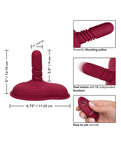 Red Dual Rider: Intense Vibration & Thrusting Stimulation