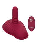 Red Dual Rider: Intense Vibration & Thrusting Stimulation