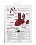 Red Dual Rider: Intense Vibration & Thrusting Stimulation