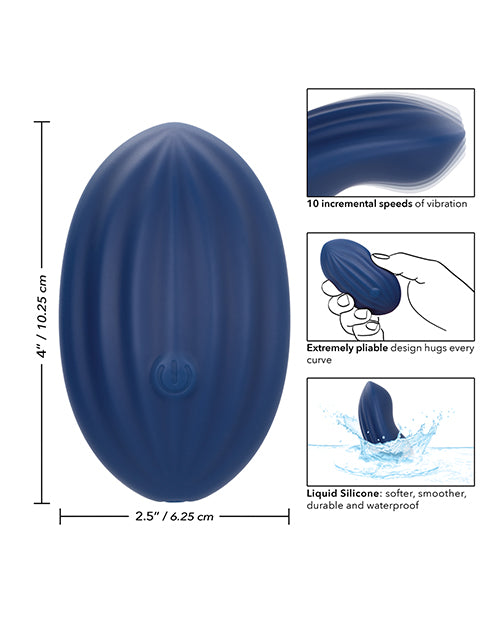 Cashmere Velvet Curve: Luxury Handheld Massager Product Image.