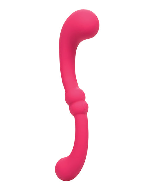 Pretty Little Wands Curvy Pink Vibrating Massager - Your Ultimate Pleasure Companion Product Image.