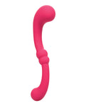 Pretty Little Wands Curvy Masajeador Vibrador Rosa - Ultimate Pleasure Companion