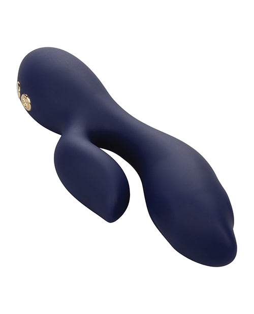 Chic Blossom Blue Dual Massager - Embrace Serenity and Desire Product Image.