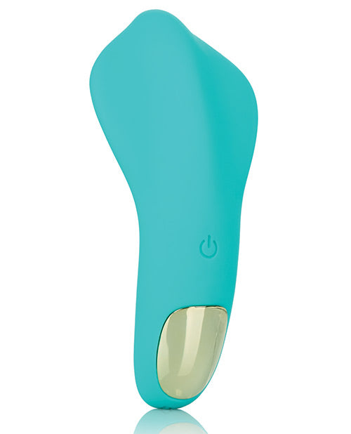 Slay Pleaser Teal Vibrating Massager: On-the-Go Bliss Product Image.