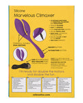 Mini Marvels Marvelous Climaxer - Purple Dual Motor Vibrator