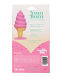 Naughty Bits Yum Bum Ice Cream Cone Butt Plug in Pink