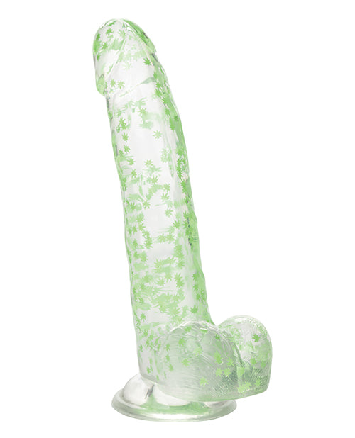 頑皮的比特®I Leaf Dick 夜光雜草葉假陽具 Product Image.