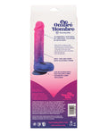 Naughty Bits Ombre Hombre XL Vibrating Dildo: Sparkling Pleasure