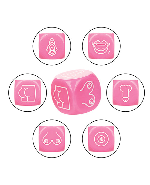 Naughty Bits Roll With It Sex Dice Game Product Image.