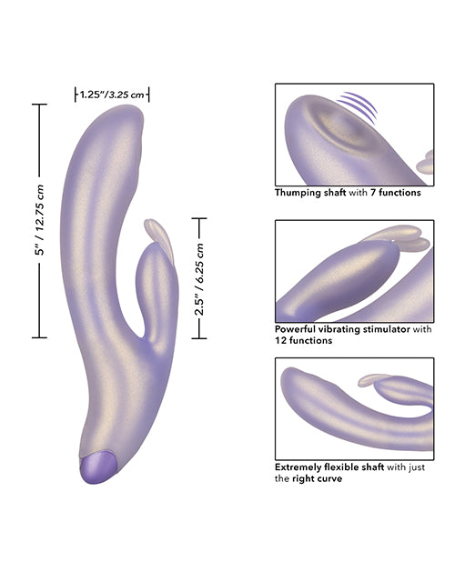 G-Love G-Bunny: Felicidad de doble estimulación en morado Product Image.