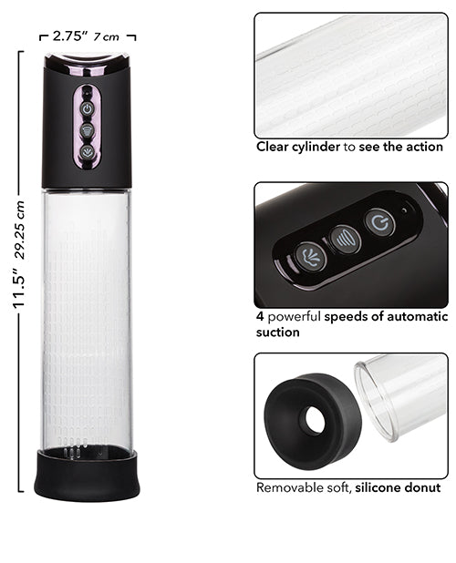 Peak Silicone Rechargeable Pump: A Sensual Journey Awaits Product Image.