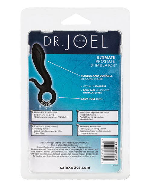 Dr. Joel Ultimate Prostate Stimulator - Black Product Image.