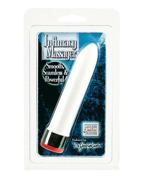 Masajeador de intimidad Dr Joel Kaplan 4.5" - Blanco Product Image.
