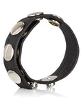 COLT Adjustable 5 Snap Leather Strap in Black: Elevate Your Desires