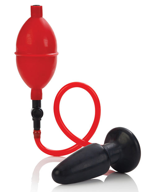 COLT Expandable Butt Plug - Black: Inflatable Anal Pleasure Product Image.